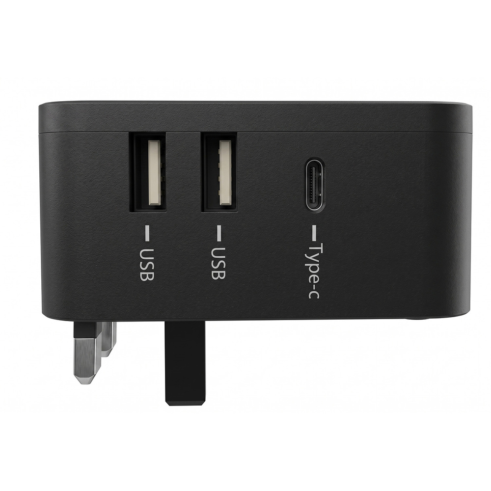 Adaptador De Viaje Universal Con Usb A + A + C