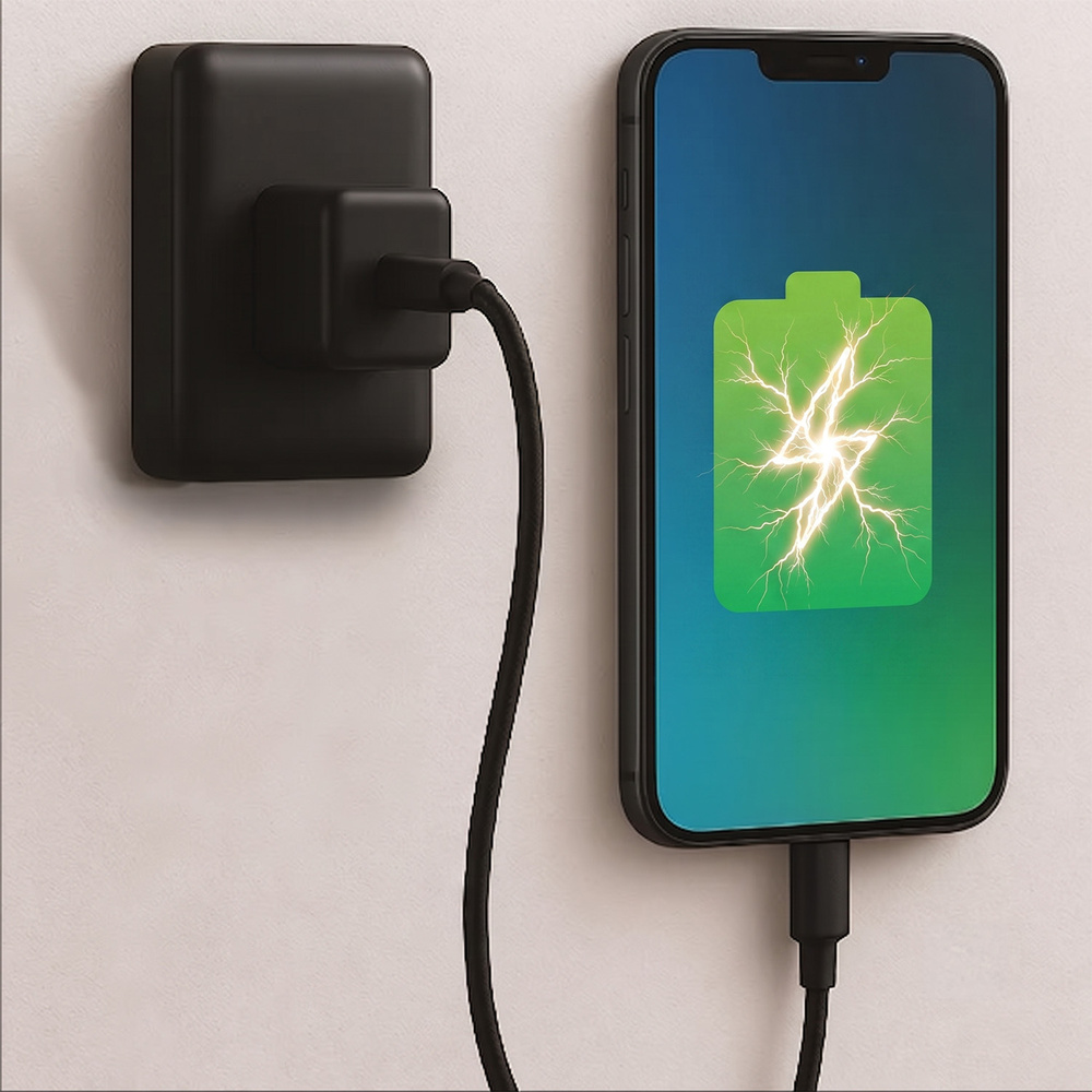 Cable Trenzado Usb C / Usb C 3,0 Ah 100 cm. 60 Wh.
