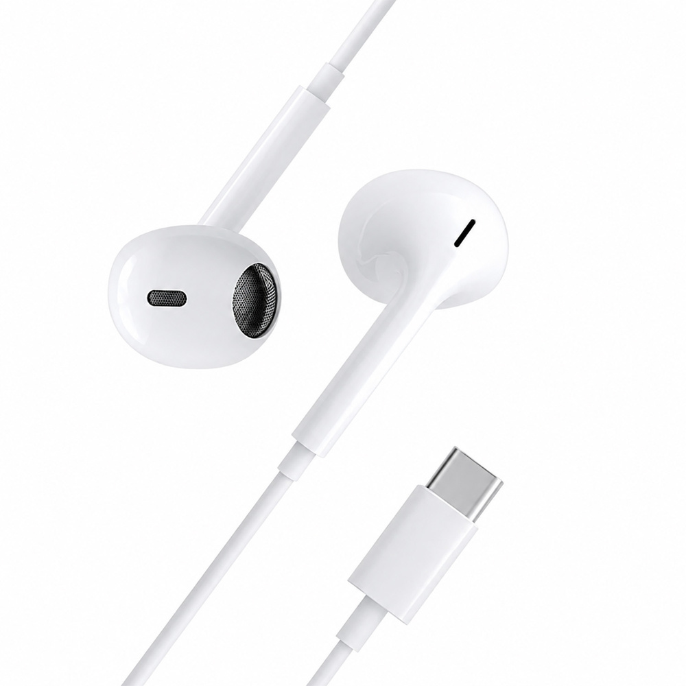 Auriculares In-ear Usb C 120 Cm. Con Microfrono