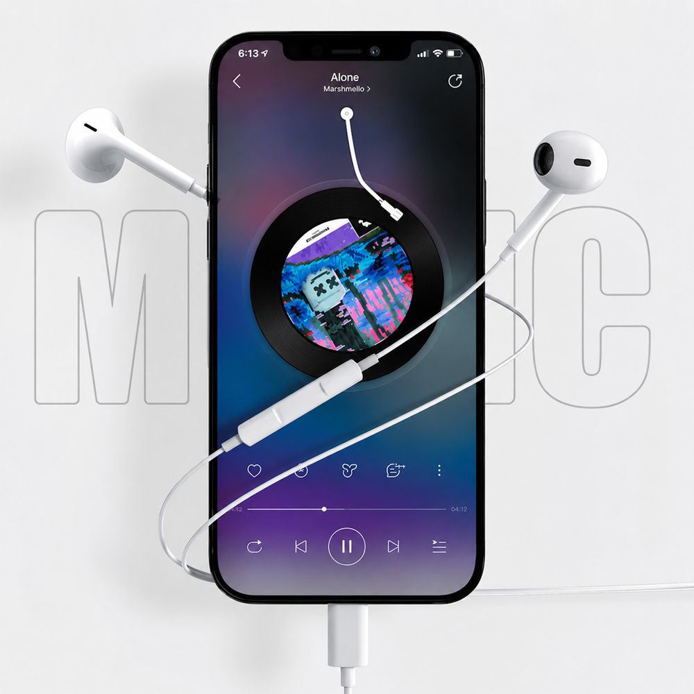 Auriculares In-ear Usb C 120 Cm. Con Microfrono