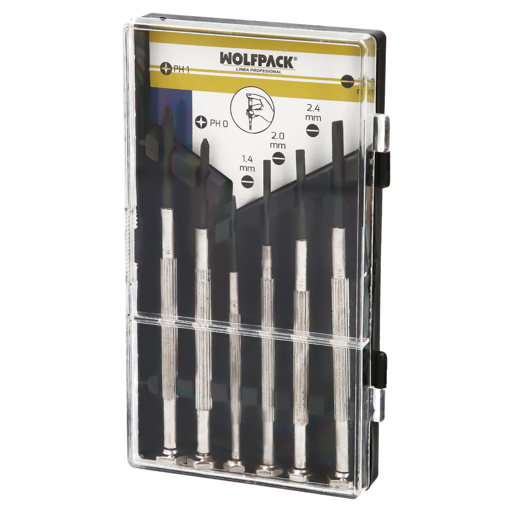 FMT  JUEGO DESTORNILLADOR PRECISION 6pz. – Ferretería Argentina