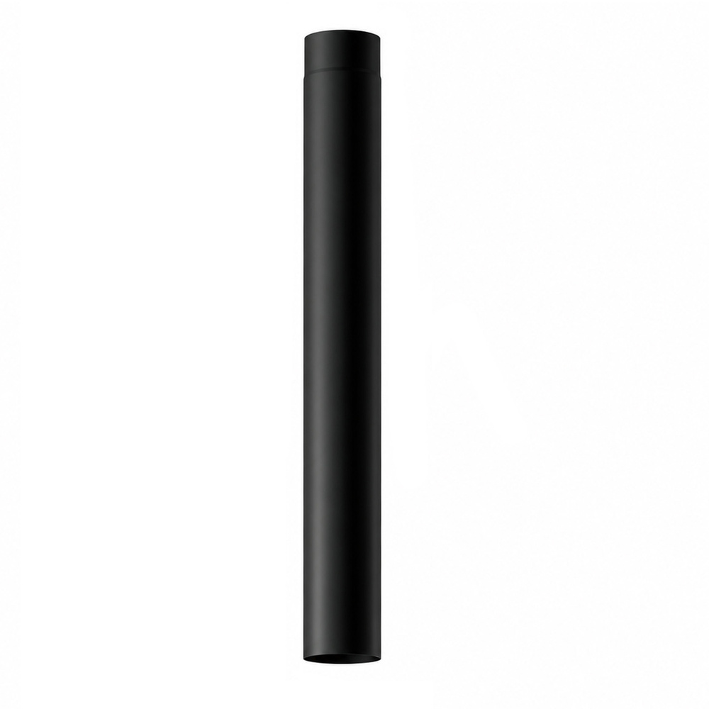Tubo Estufa Acero Vitrificado Negro Premium Ø 180 mm.