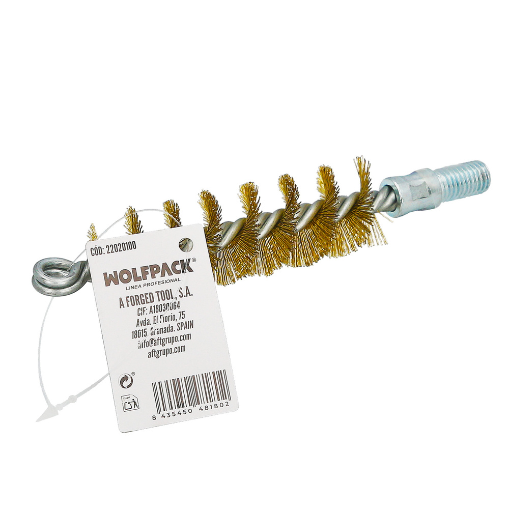 Cepillo Limpiatubos Acero  30 mm M12