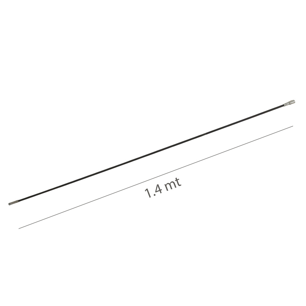 Mastil Flexible Deshollinador Rosca M12 Longitud de 1,4 metros.