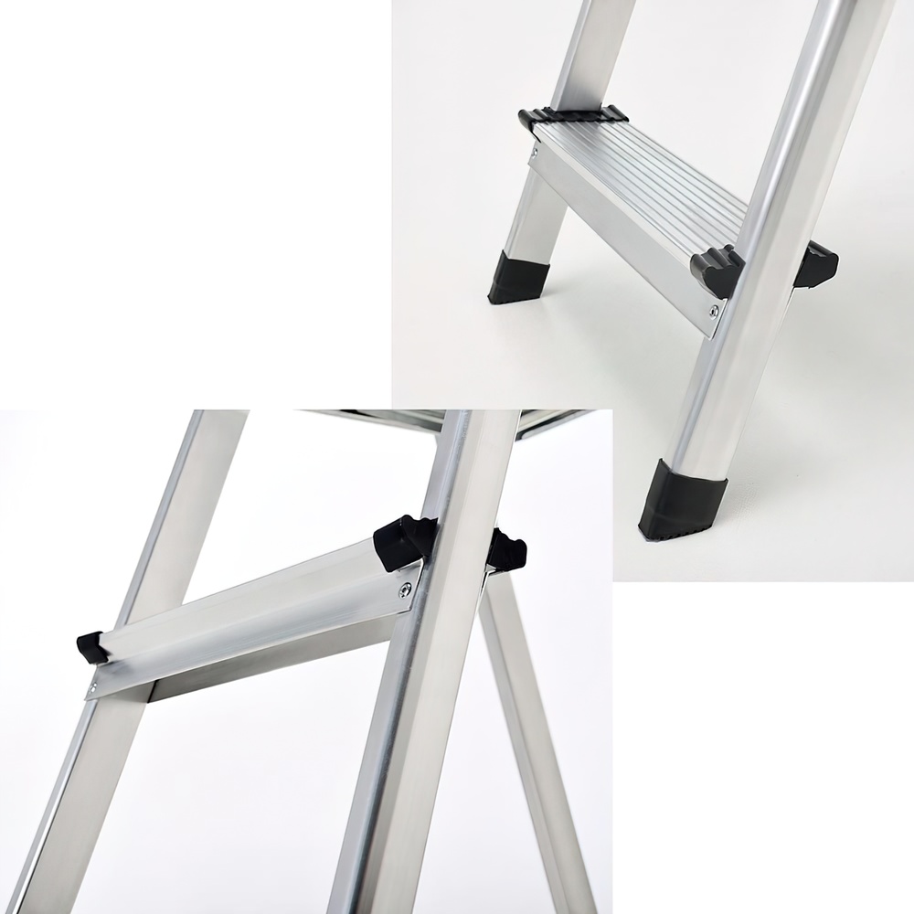Escalera Aluminio Oryx  3 Peldaños Domestica