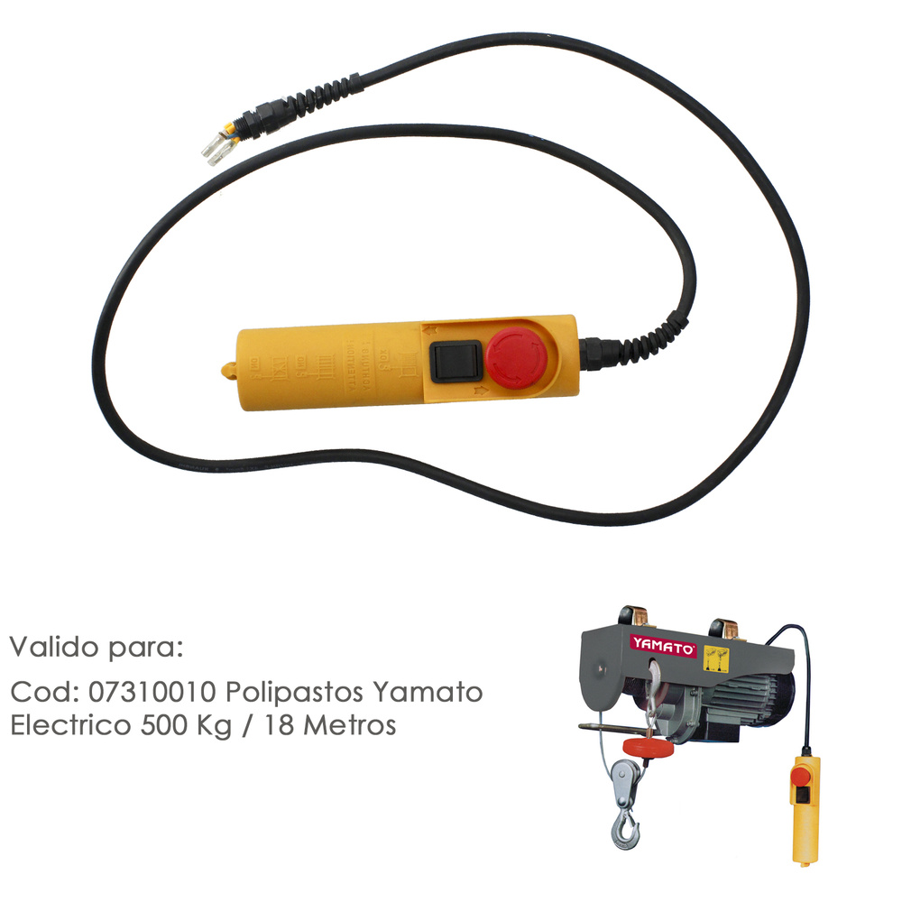 Mando Con Cable Para Polipastos Codigo 07310010 (Modelo 91422)