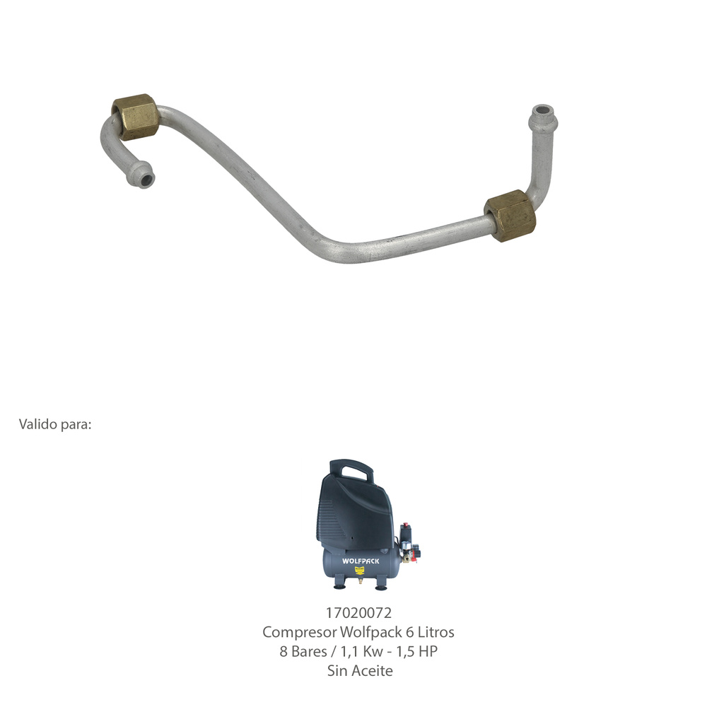 Tubo Liberacion Compresor 17020072 (P.67)