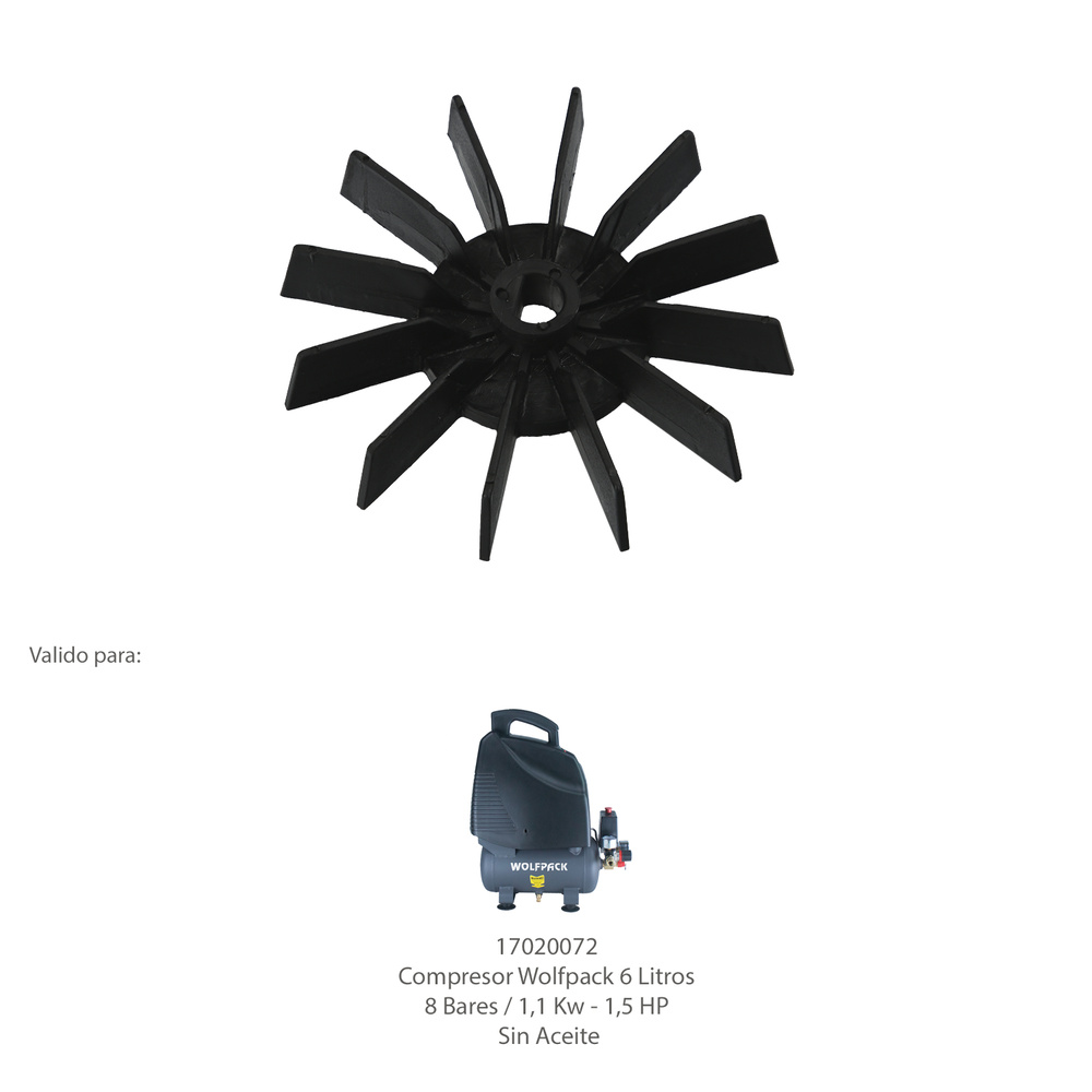 Ventilador Motor Para Compresor 17020072 (P.31)