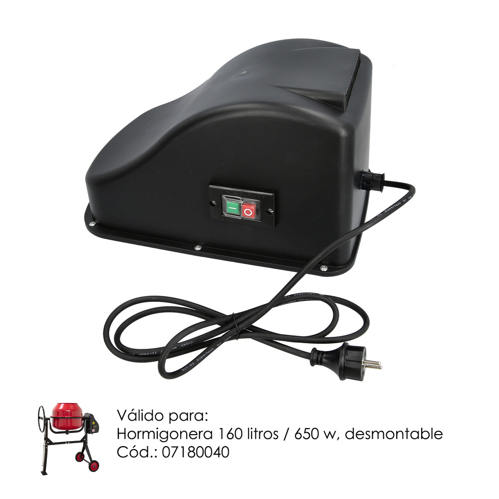 Motor Para Hormigonera 07180040 Hormigonera 160 litros / 650 W. 