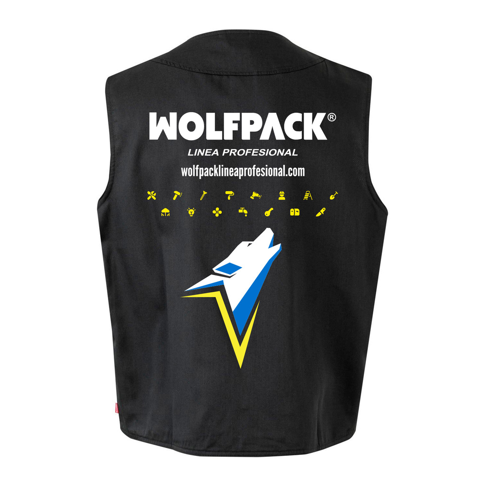 Chaleco Multibolsillos Wolfpack Talla M
