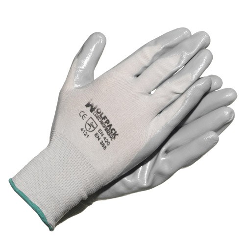 Guantes de nitrilo y vinilo